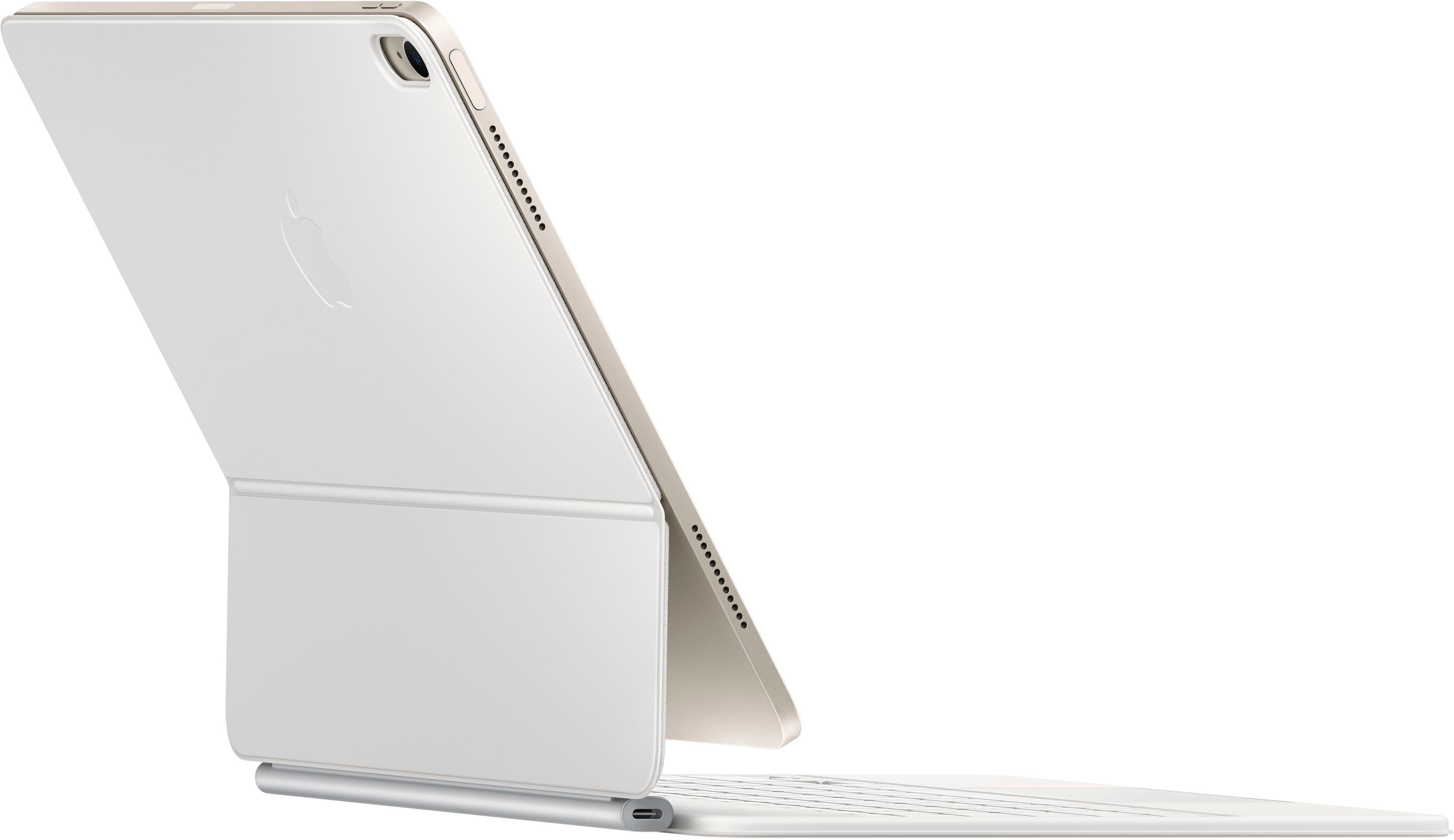 Alt View 4. Apple - Magic Keyboard for iPad Air 13-inch (M3) - White.