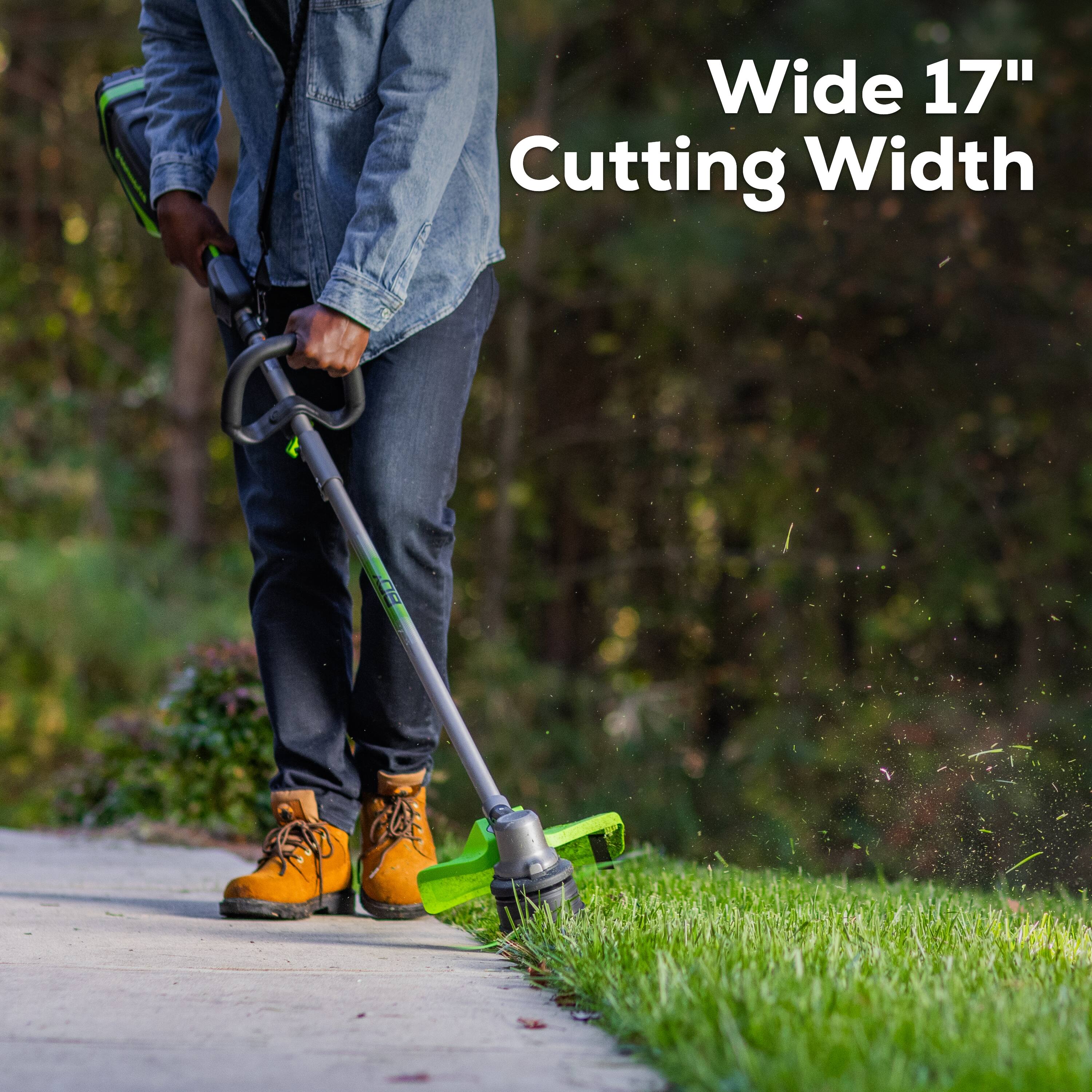 Wide 17" Cutting Width