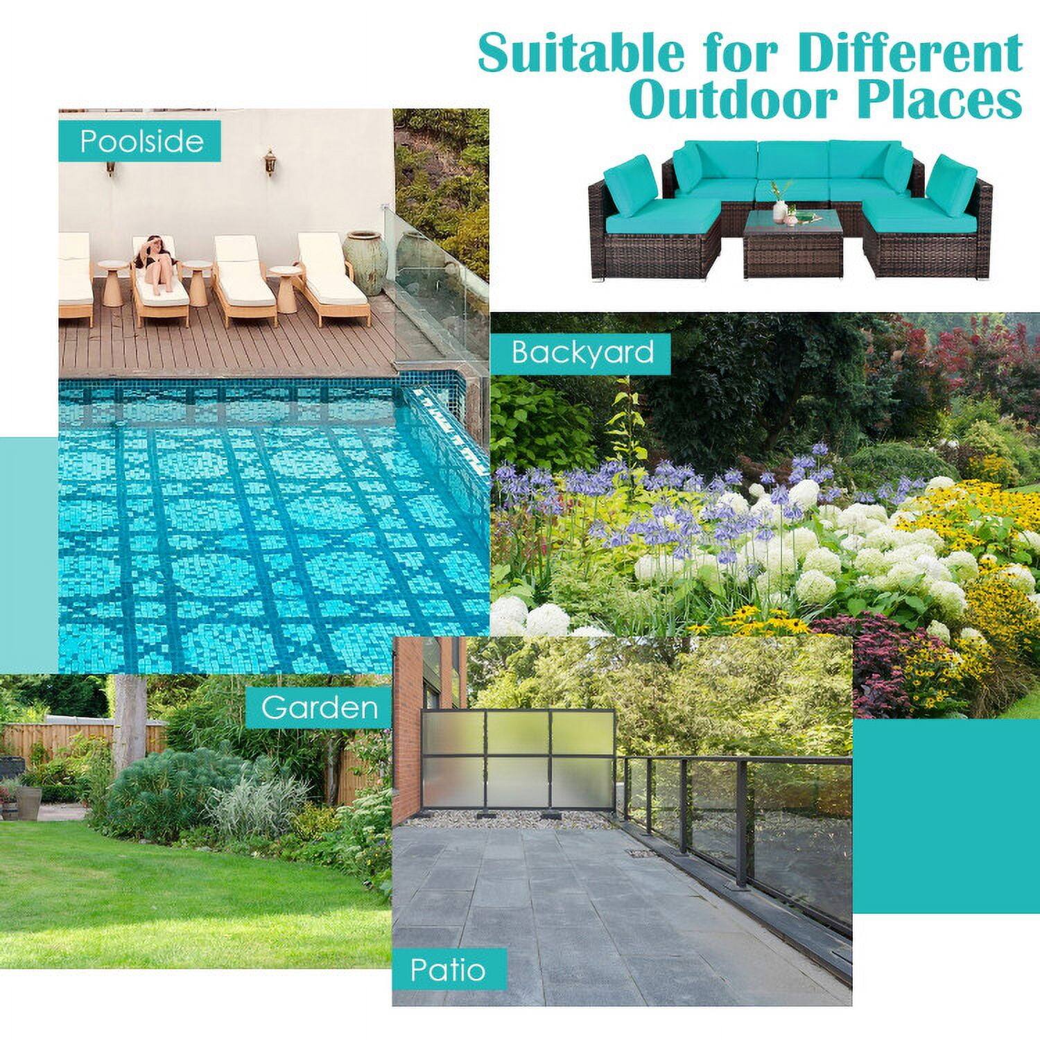 Suitable for Different Outdoor Places

- Poolside
- Backyard
- Garden
- Patio