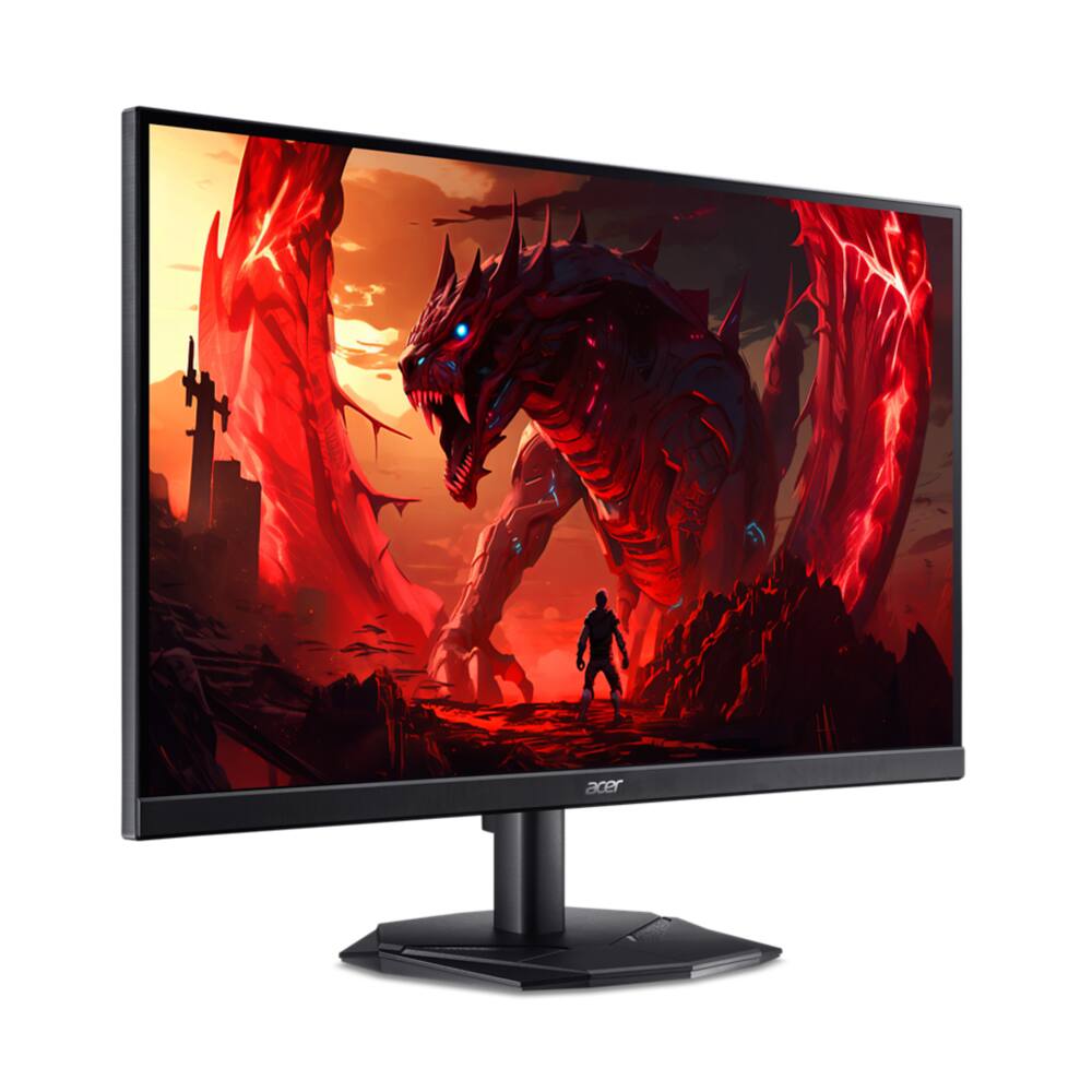 Angle. Acer - Nitro KG271U N3 27" LCD Gaming Monitor 180Hz 2560x1440 0.5ms Response Time - Black.