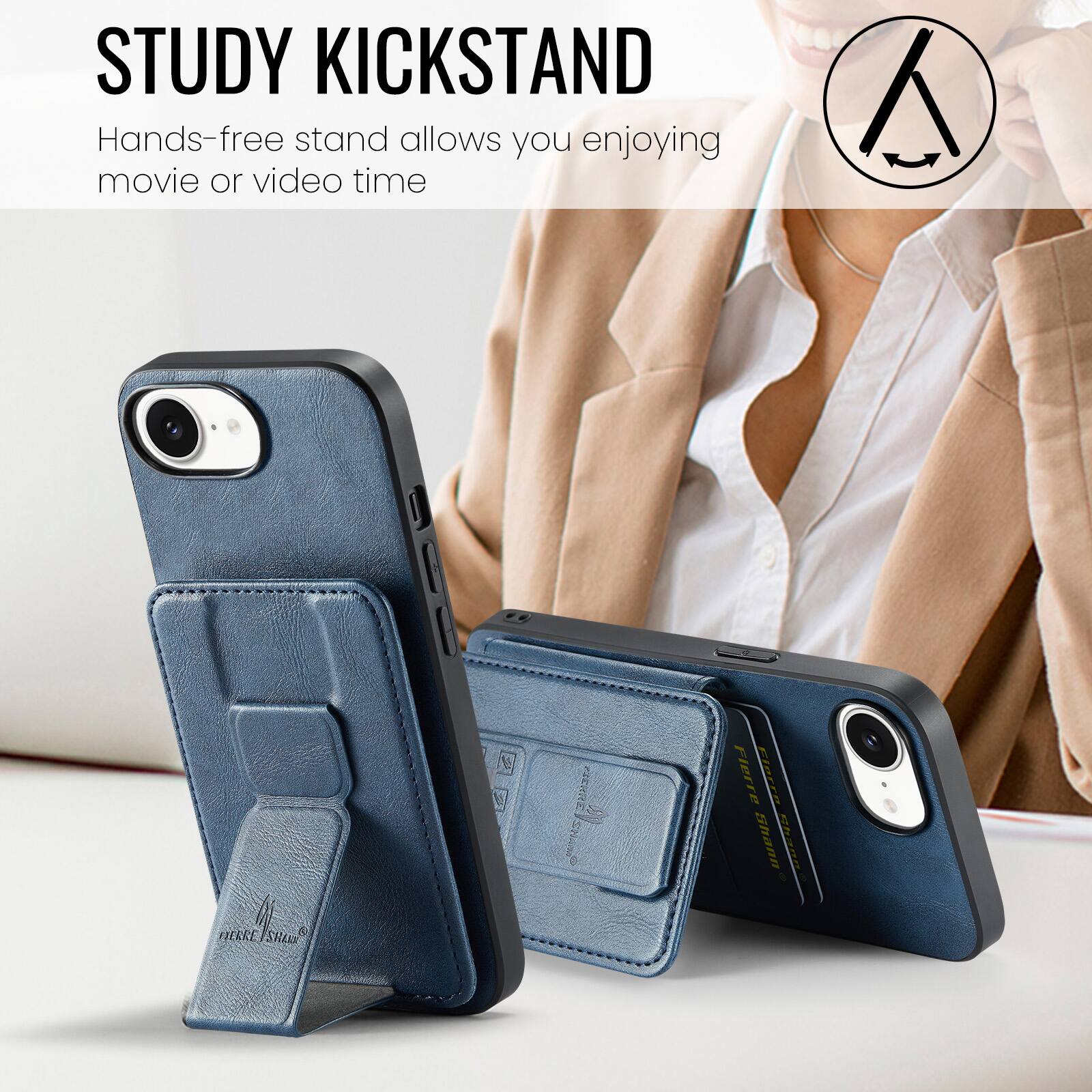 STUDY KICKSTAND  
Hands-free stand allows you enjoying movie or video time