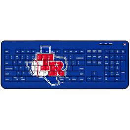 Keyscaper - Texas Rangers 1981-1983 Cooperstown Solid Design Wireless Keyboard - Multicolor