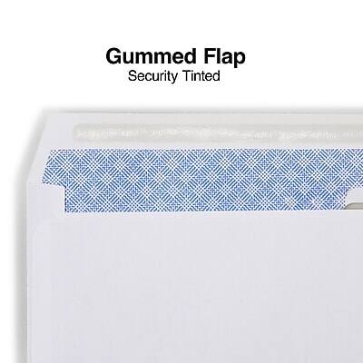 Gummed Flap  
Security Tinted