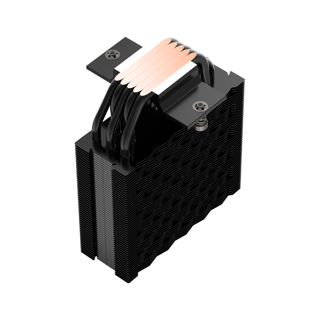 PCCOOLER RT500 Digital CPU Air Cooler, 5 Direct Contact Heat Pipes ...