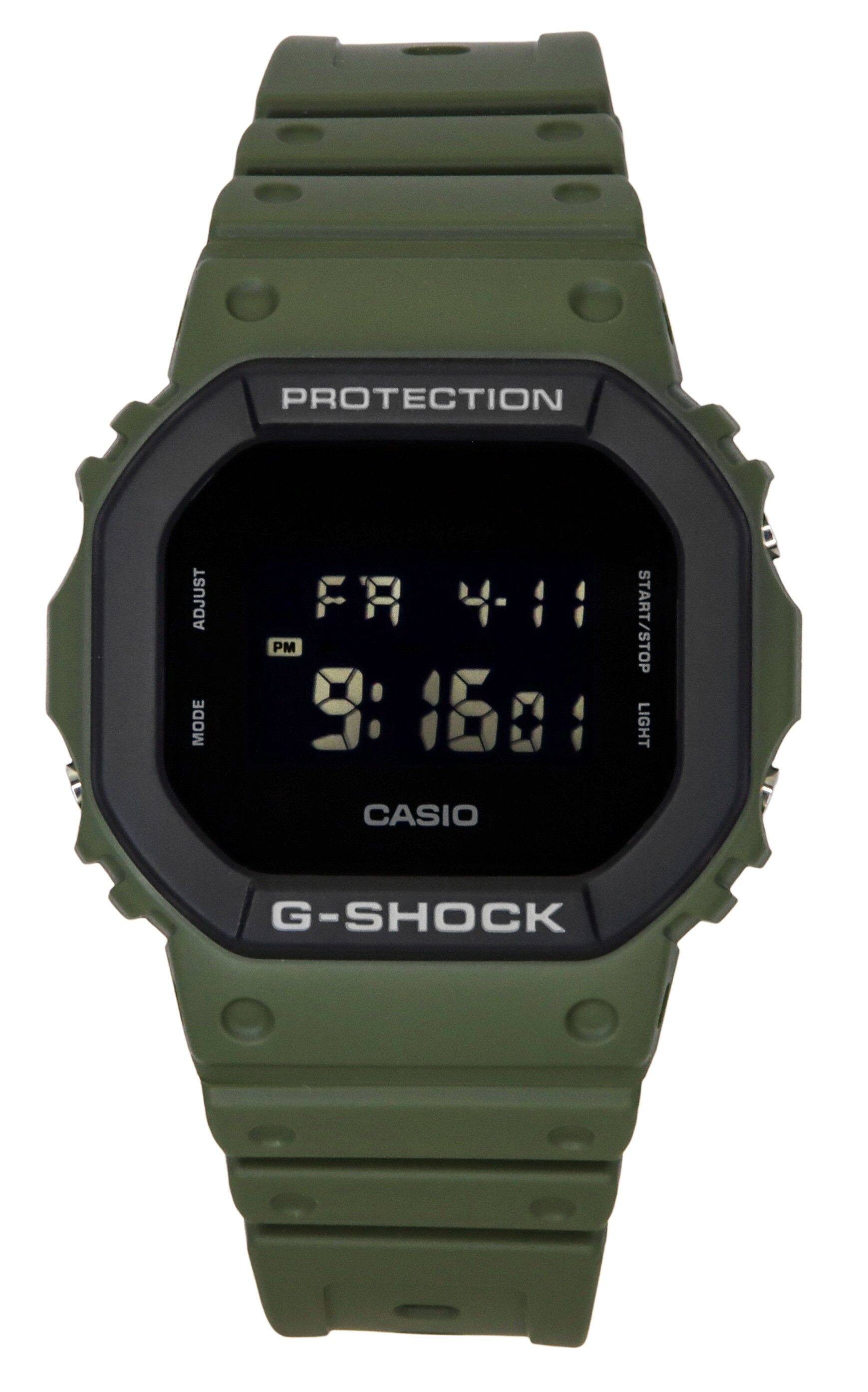 Casio - G-Shock Digital Bio-Based Resin Strap Quartz DW-5610UU-3 200M Men's Watch - Black
