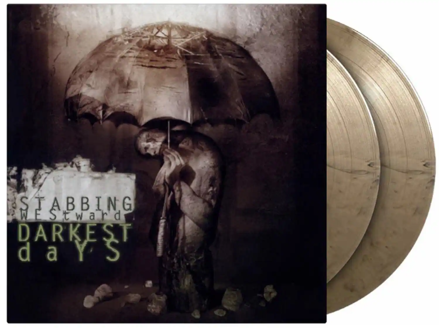Stabbing Westward - Darkest Days - Limited 180-Gram Gold & Black Colored Vinyl - VINYL LP