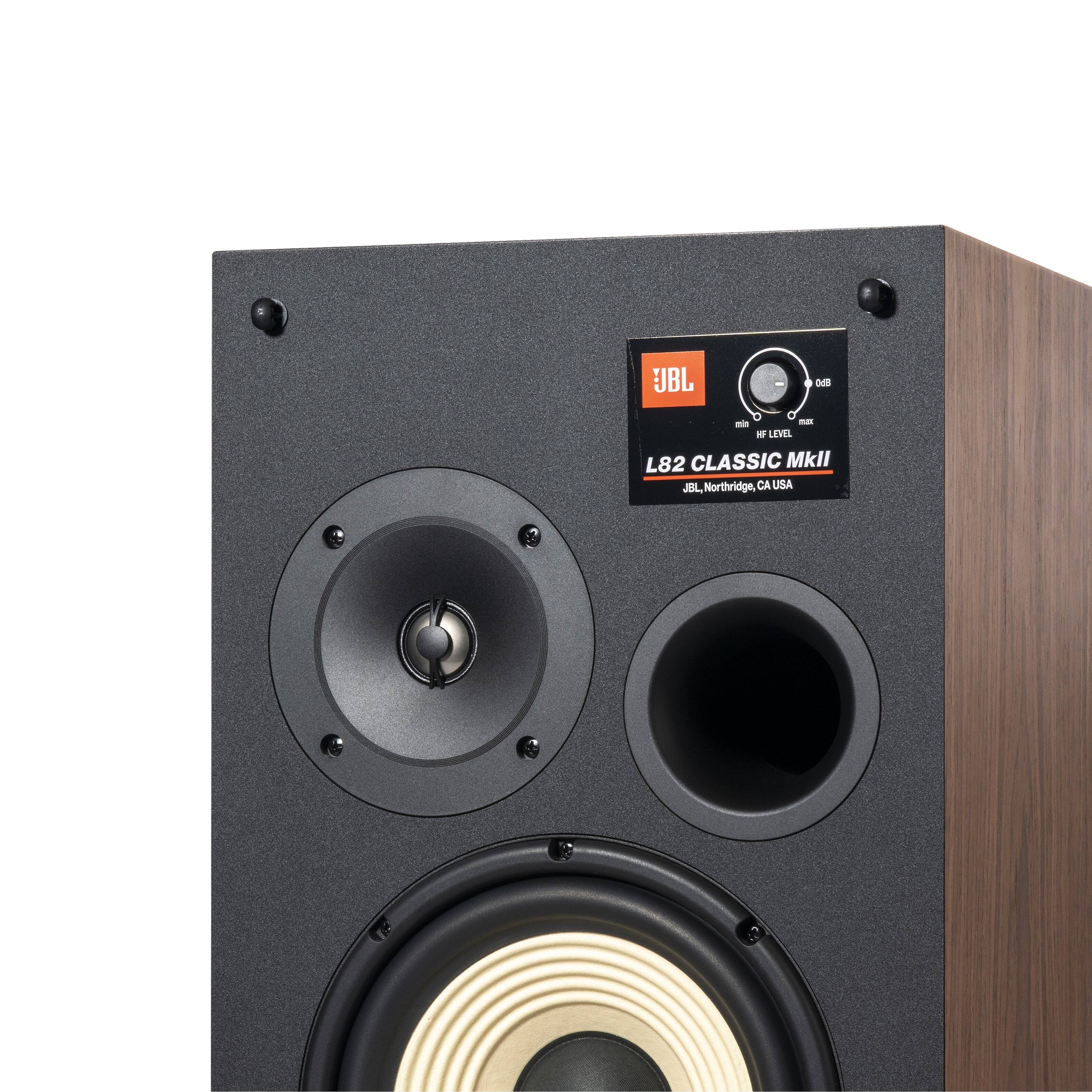 Alt View 11. JBL - L82 Classic MkII 8" 2-Way Bookshelf Speaker (Pair) - Walnut.