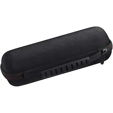 Angle. SaharaCase - Carrying Case for JBL Flip 6, Ultimate Ears BOOM 4, and Sonos Roam 2 Portable Speaker - Black.