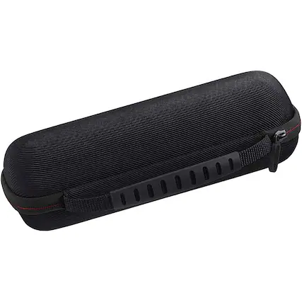 Angle. SaharaCase - Carrying Case for JBL Flip 6, Ultimate Ears BOOM 4, and Sonos Roam 2 Portable Speaker - Black.
