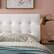 Alt View 4. Modway - Lily Biscuit Tufted Performance Velvet Queen Headboard by Modway - White.