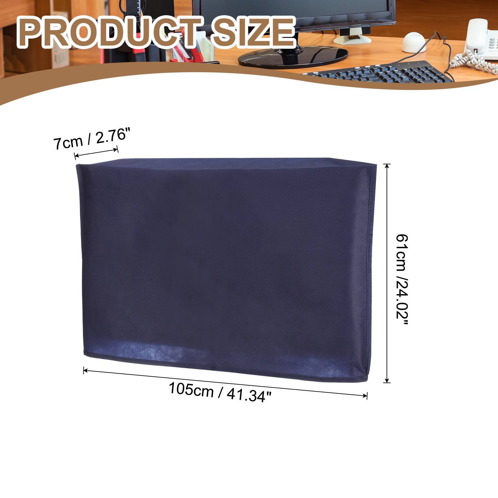 PRODUCT SIZE  
7cm / 2.76"  
61cm / 24.02"  
105cm / 41.34"