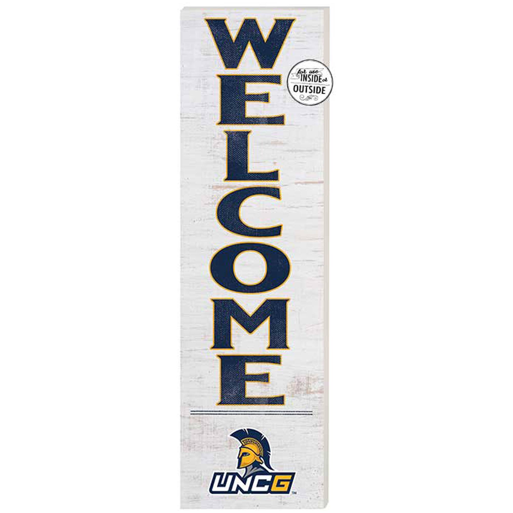UNCG Spartans 10'' x 35'' Indoor/Outdoor Welcome Sign