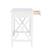 Alt View 15. Linon Home Décor - Delevan Solid Wood Laptop Desk With Drawer - Antique White.