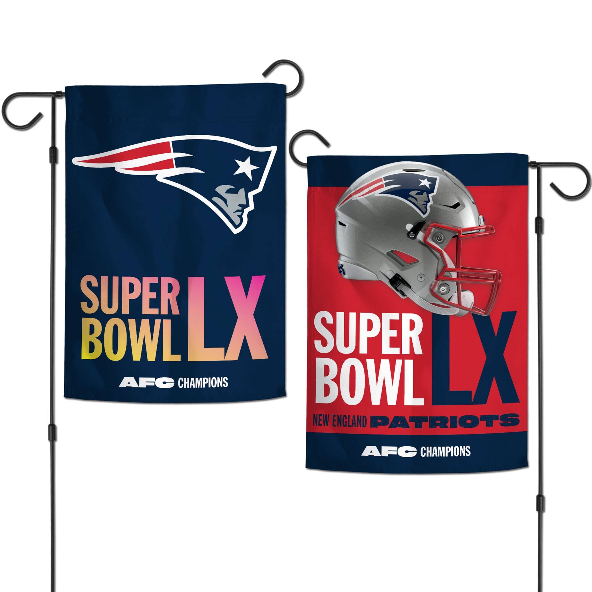 SUPER BOWL LX  
AFC CHAMPIONS  
NEW ENGLAND PATRIOTS  
AFC CHAMPIONS