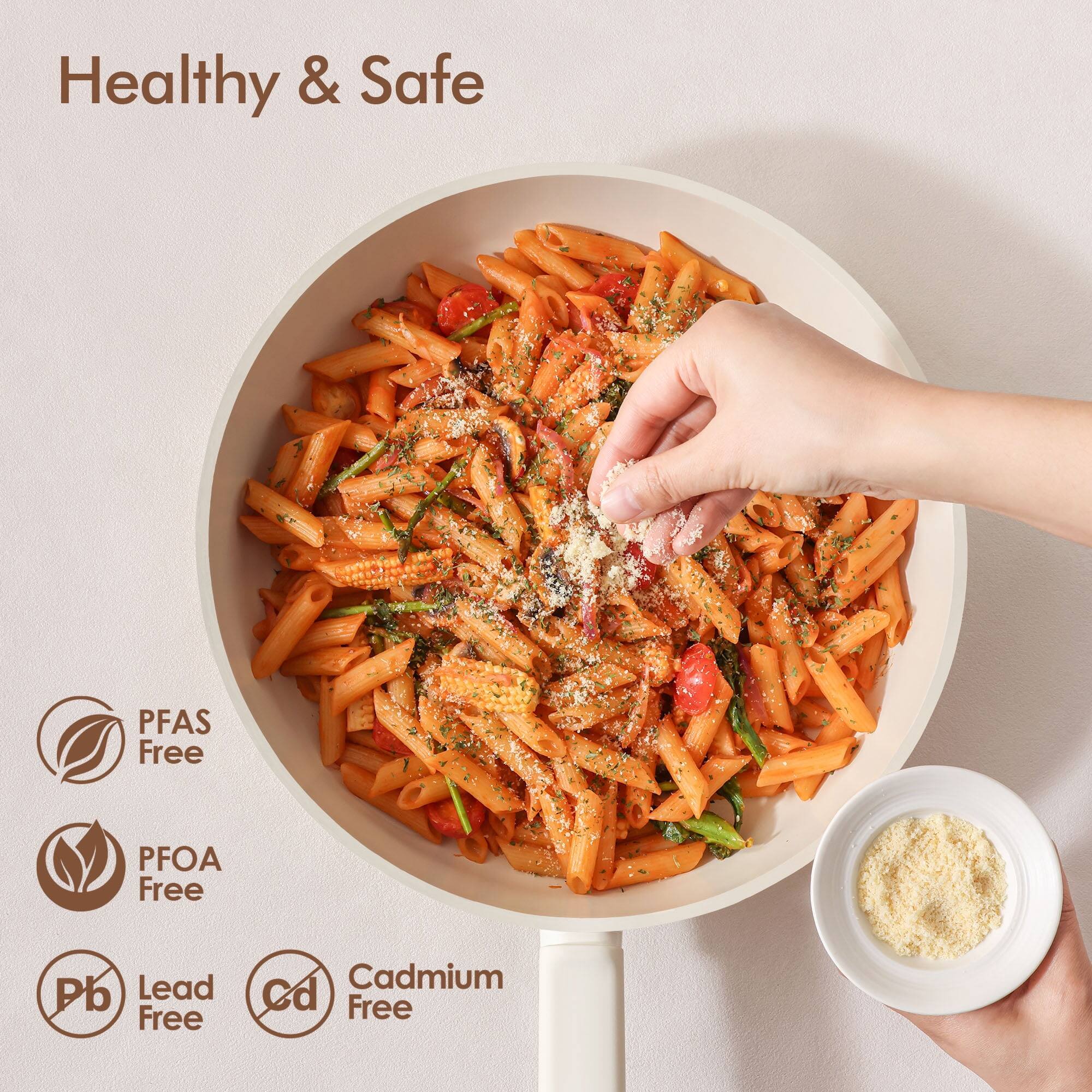 Healthy & Safe  
PFAS Free  
PFOA Free  
Pb Lead Free  
Cd Cadmium Free