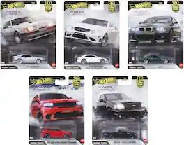 Mattel - Hot Wheels Premium 1:64 Car Culture 10-Piece Power Trip R Assortment - COLLECTIBLES - Multicolor