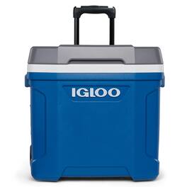 Igloo - Latitude 30 Qt Roller Cooler - Blue