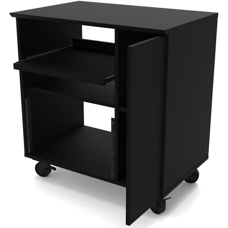 Left. Glorious - GLORIOUS Modular Side Rack (Black) - Black.