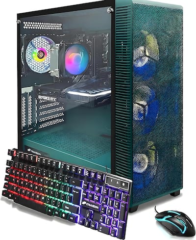 STGAubron Gaming PC Desktop, GeForce RTX 3060 Ti 8G, AMD Ryzen 7 STGAubron Gaming PC Desktop, GeForce RTX 3060 Ti 8G, AMD Ryzen 7