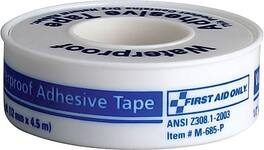 First Aid Only - Hypoallergenic Adhesive Tape, 1" x 5 yds. (730015) - White