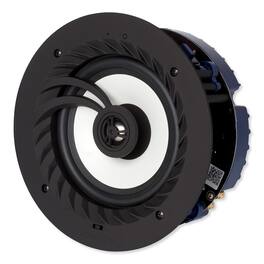 Lithe Audio - Bluetooth IP44 Rated Wireless 6.5 In. Ceiling Speaker (Single - Master) - Black