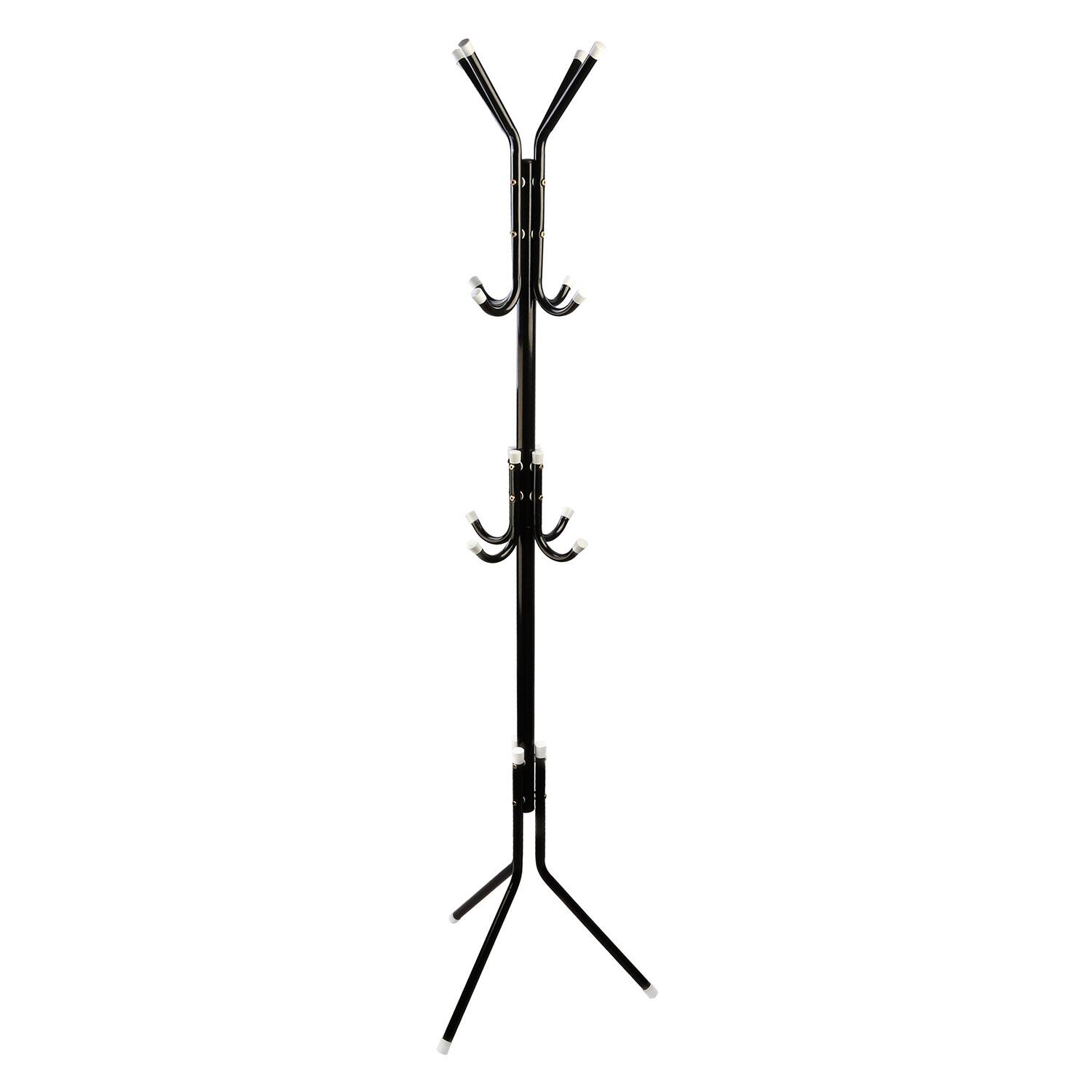 Front. DirectDeals - HG_CoatRackOrganizer(Black)_GPCT - Black.