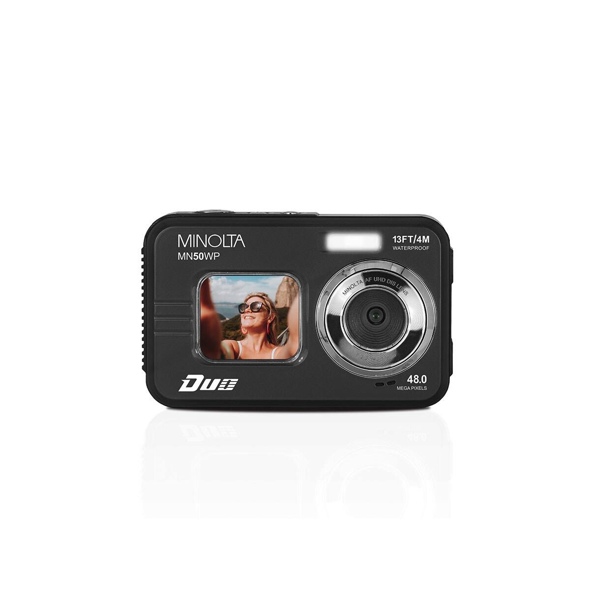 MINOLTA MN50WP  
13FT/4M WATERPROOF AF UHD DIS  
48.0 MEGA PIXELS