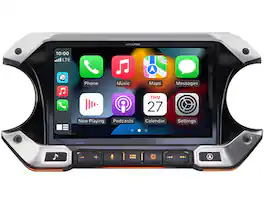 Alpine - 9" Android Auto and Apple CarPlay Bluetooth Digital Media Receiver - Black
