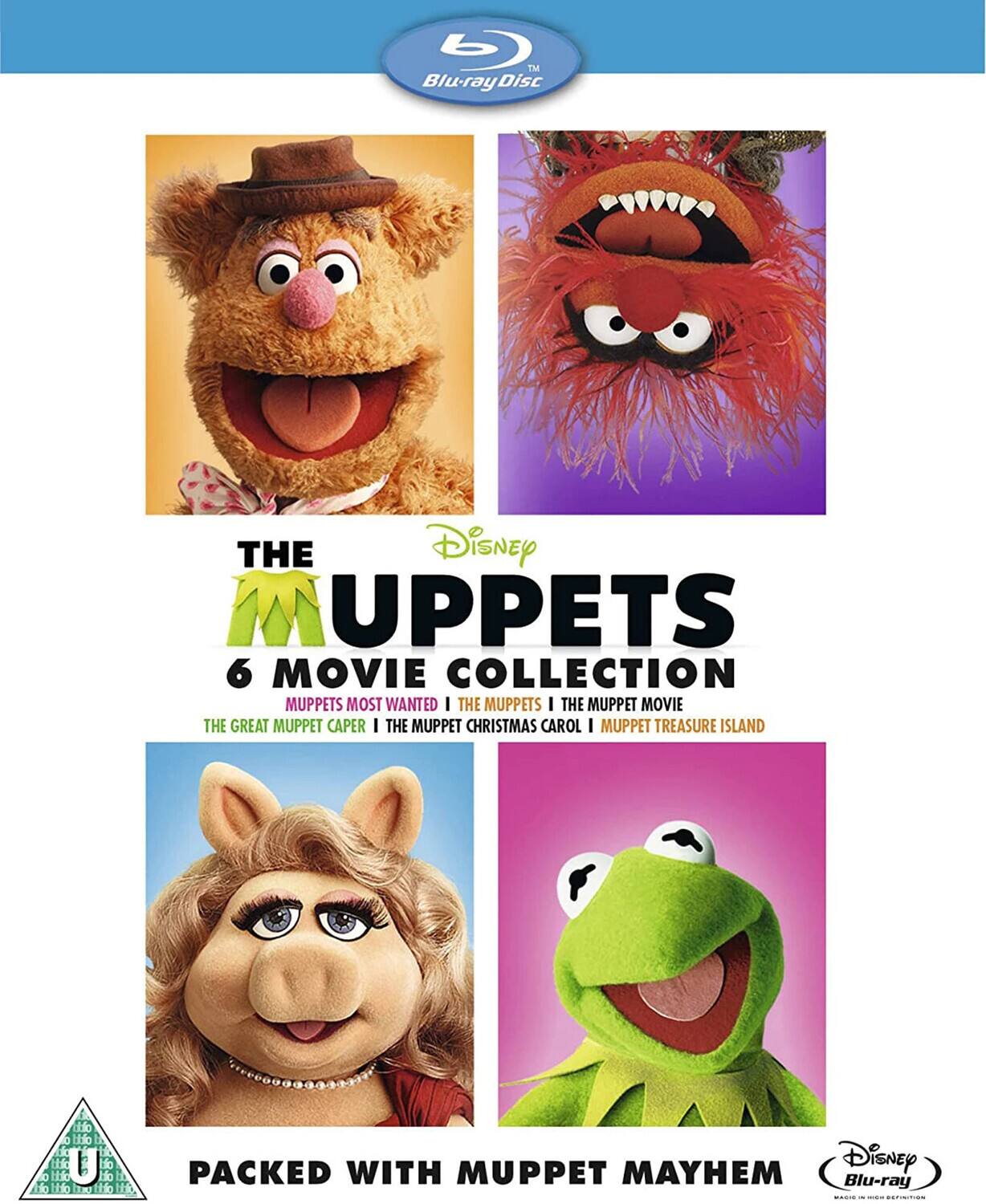 The Muppets: 6 Movie Collection   - BLU-RAY