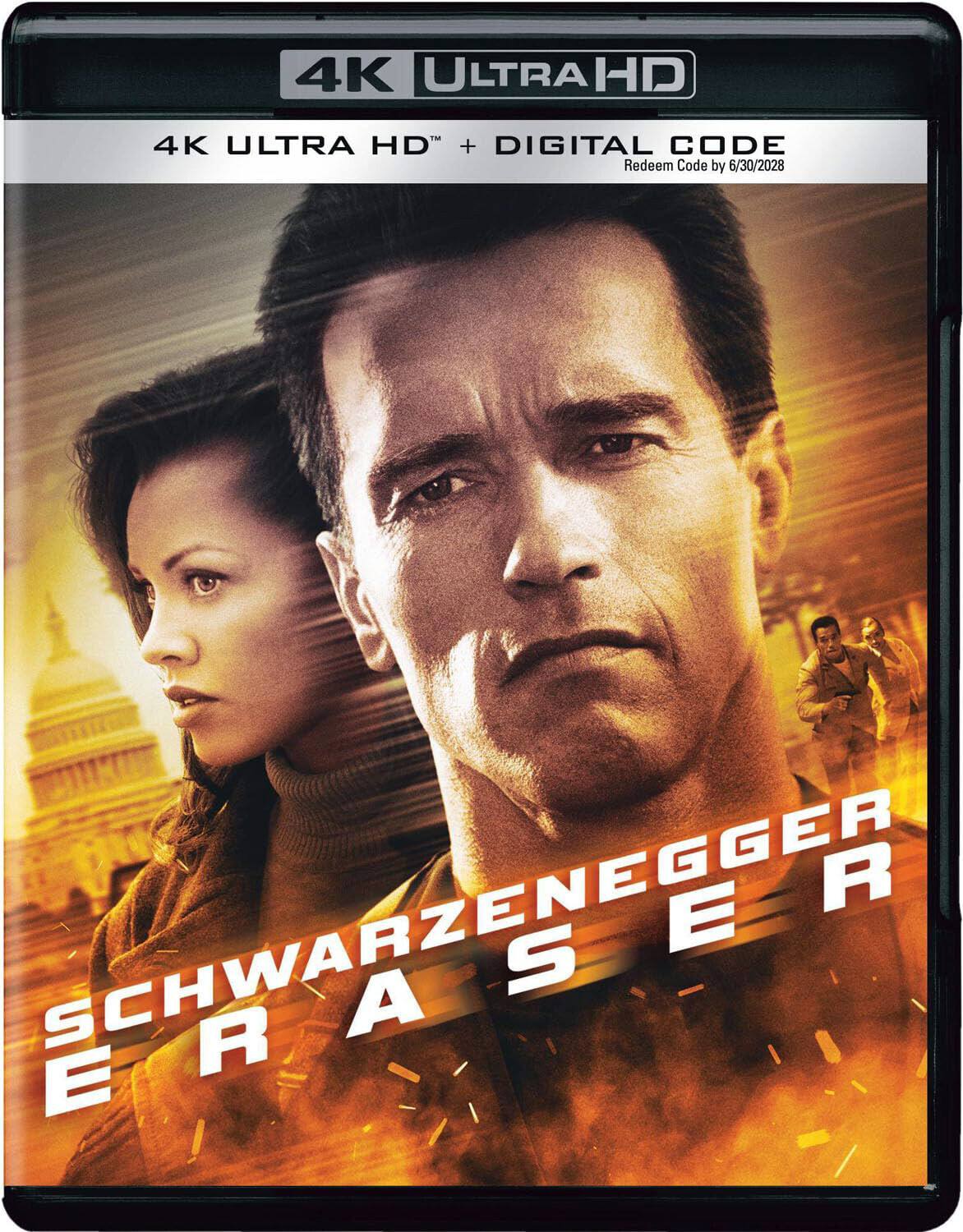 Front. Eraser (30th Anniversary)   - 4K Blu-Ray.