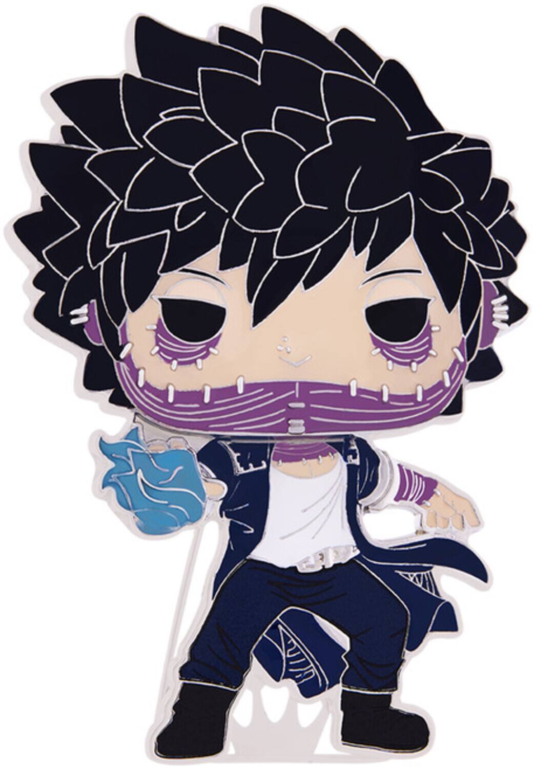 Alt View 1. Funko - FUNKO POP! PINS: MY HERO ACADEMIA - DABI (FS) (MHA)   - APPAREL - Multicolor.