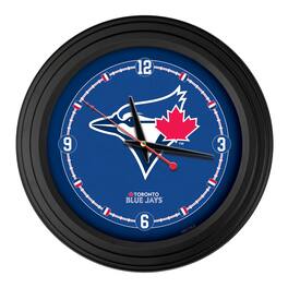 Holland Bar Stool Co. - Toronto Blue Jays 15" Traditional Wall Clock - Black
