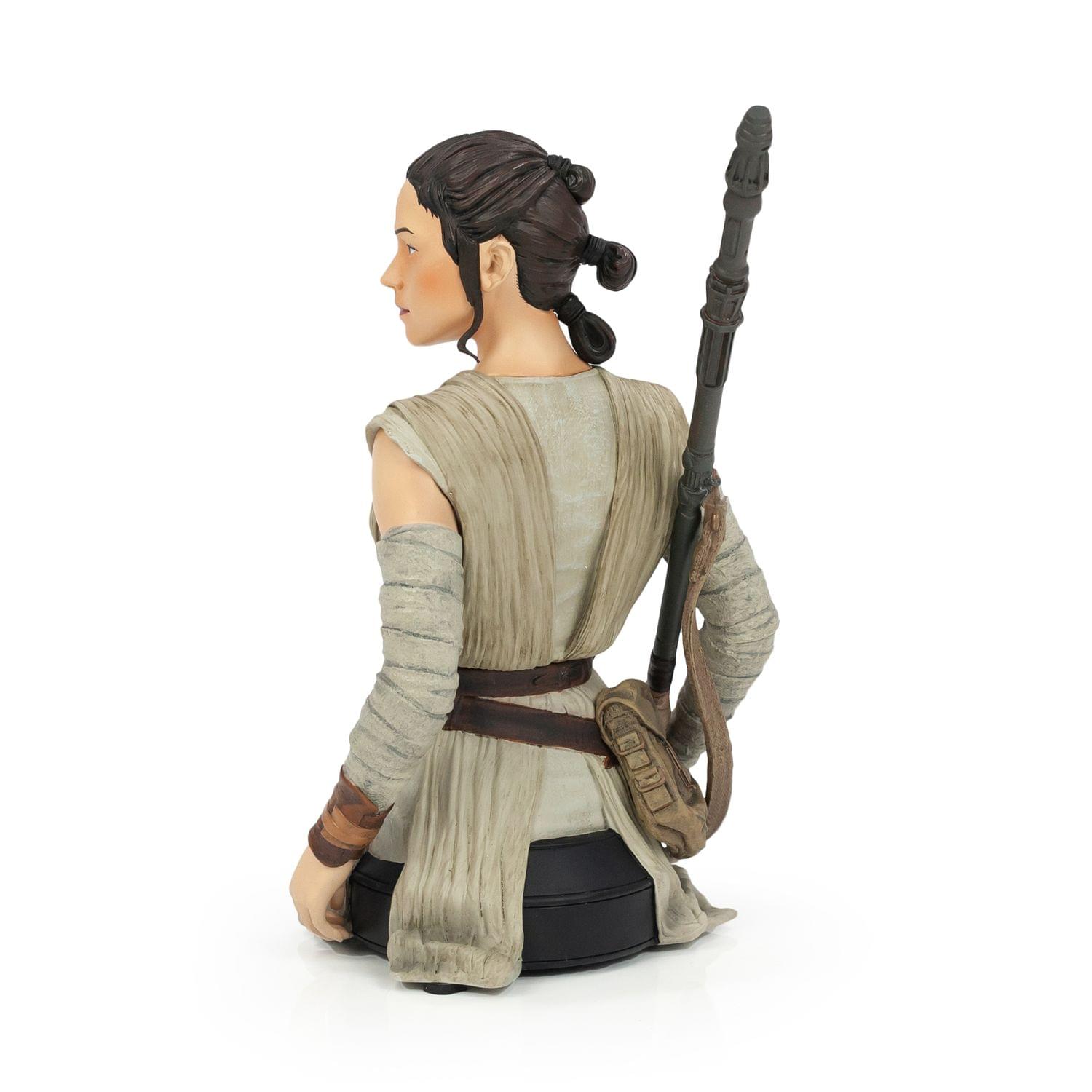Alt View 2. Star Wars - Star Wars: The Force Awakens Rey Figure Statue | 6-Inch Character Resin Bust - Brown.