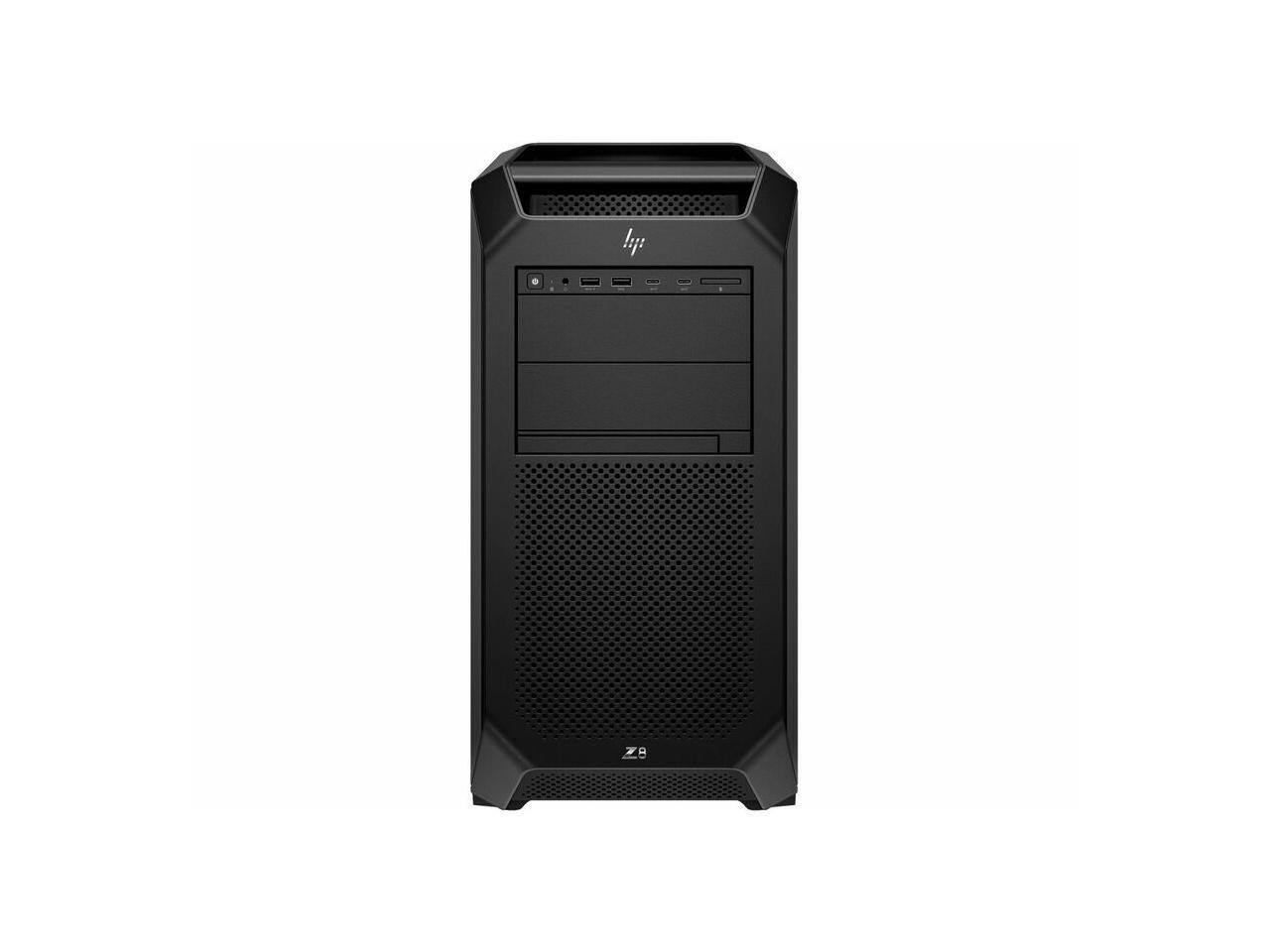 Alt View 1. HP - HP Z8 Fury G5 - Xeon w7-3545 - 16GB - 512GB SSD - Win 11 Pro - RTX 2000 16GB - BG9C7UT#ABA - Black.