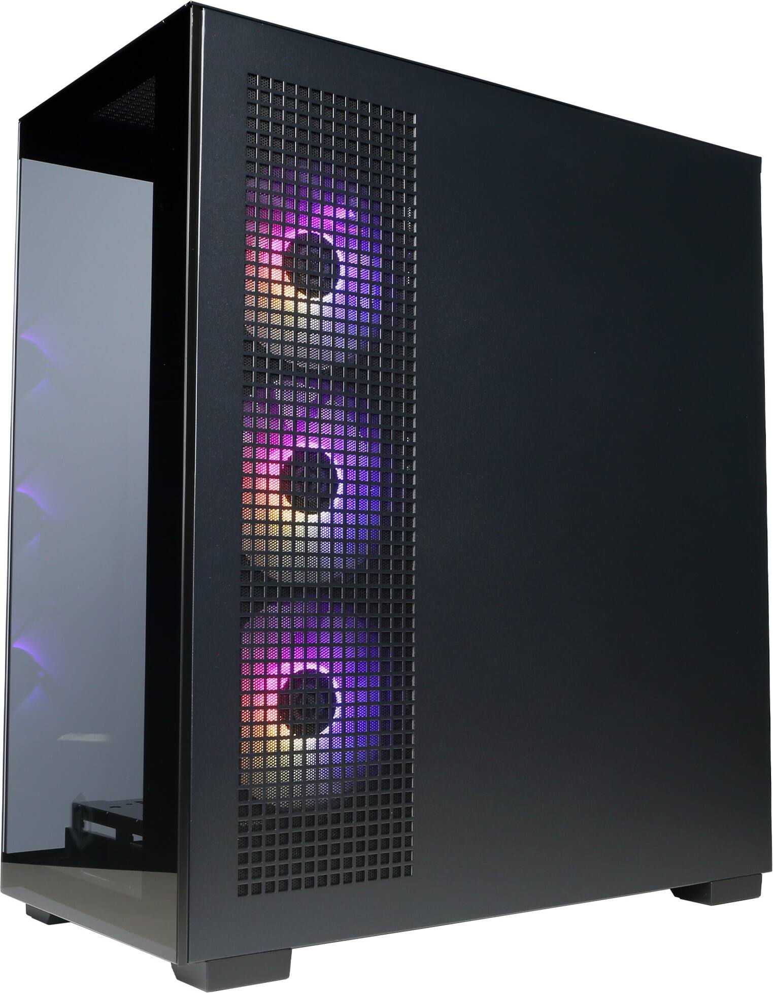 Angle. CyberPowerPC - Gaming Desktop - AMD Ryzen 7 9700X - AMD Radeon RX 9070 XT 16GB - 32GB DDR5 - 2TB PCIe 4.0 SSD - Black.