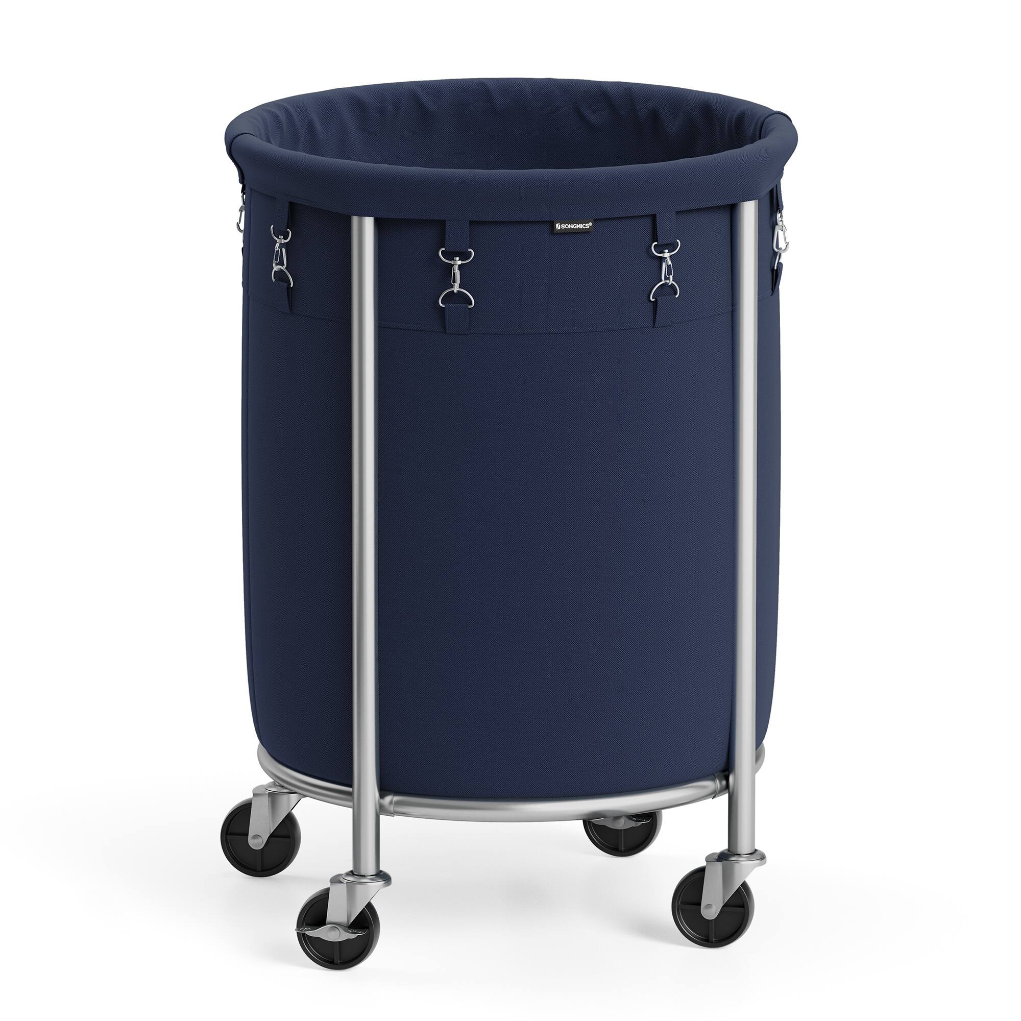 Charcoal Blue and Metallic Silver