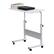 Alt View 1. Winado - 31.5" Home Side Table Sofa End Cart Laptop PC Rolling Computer Desk Stand Coffee Tray Hight Adjustable 27.5"- 37.8" - White.