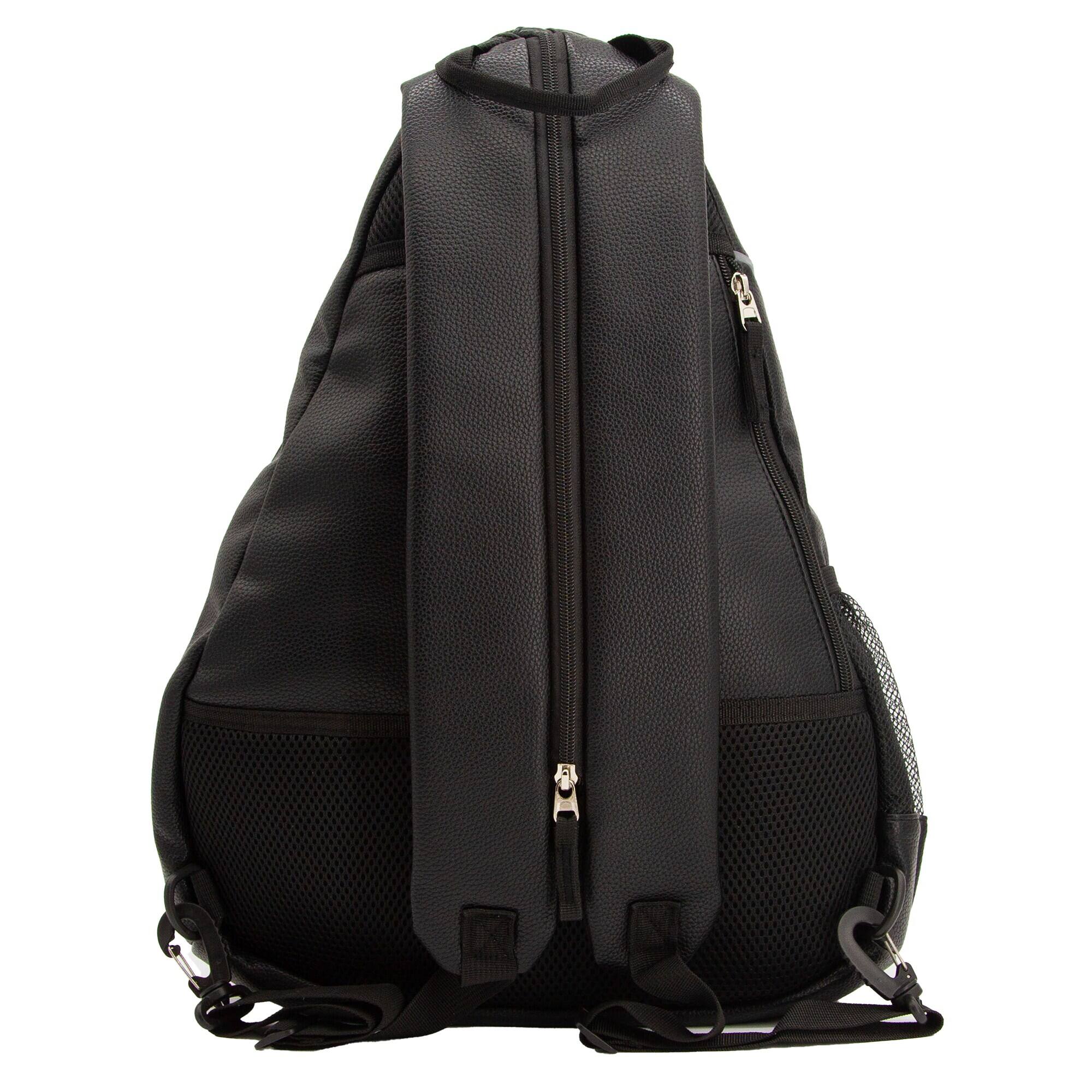 Alt View 1. Team Golf - Carolina Panthers Embroidered Team Pickleball Backpack - Multicolor.