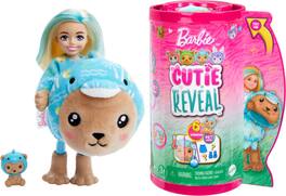 Mattel - Barbie Cutie Reveal Costume Series Chelsea with Teddy as Dolphin - Collectibles - Multicolor