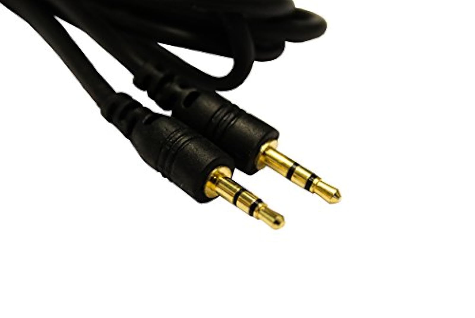 Alt View 1. Mars Devices - 2.5MM Male Aux Audio Cable For Headphones And Speakers By Mars Devices - Black.