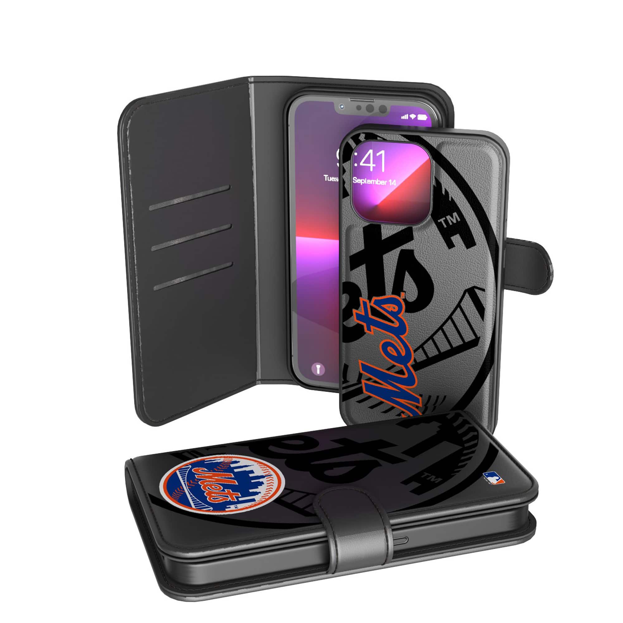 Keyscaper - MLB - New York Mets - iPhone Wallet Case - 11 Pro - Multicolor