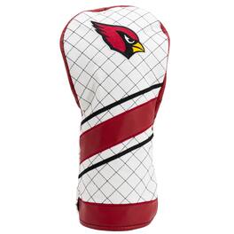 Team Golf - Arizona Cardinals Striped Quilted Driver Headcover - Multicolor