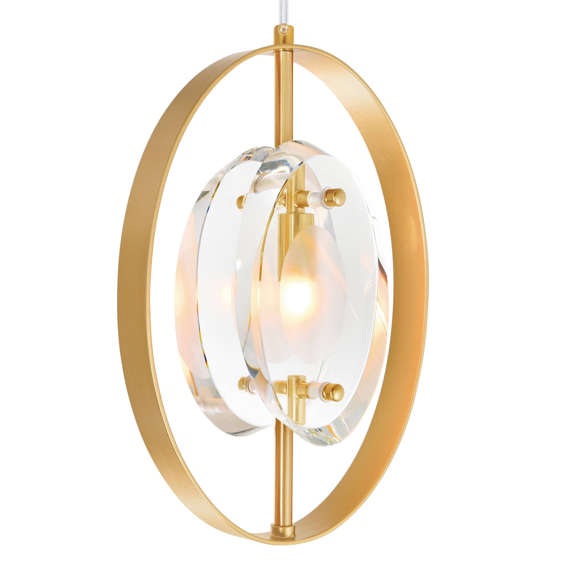 Left. CWI Lighting - Iris 9 Light Pendant With Sun Gold Finish - Sun Gold.