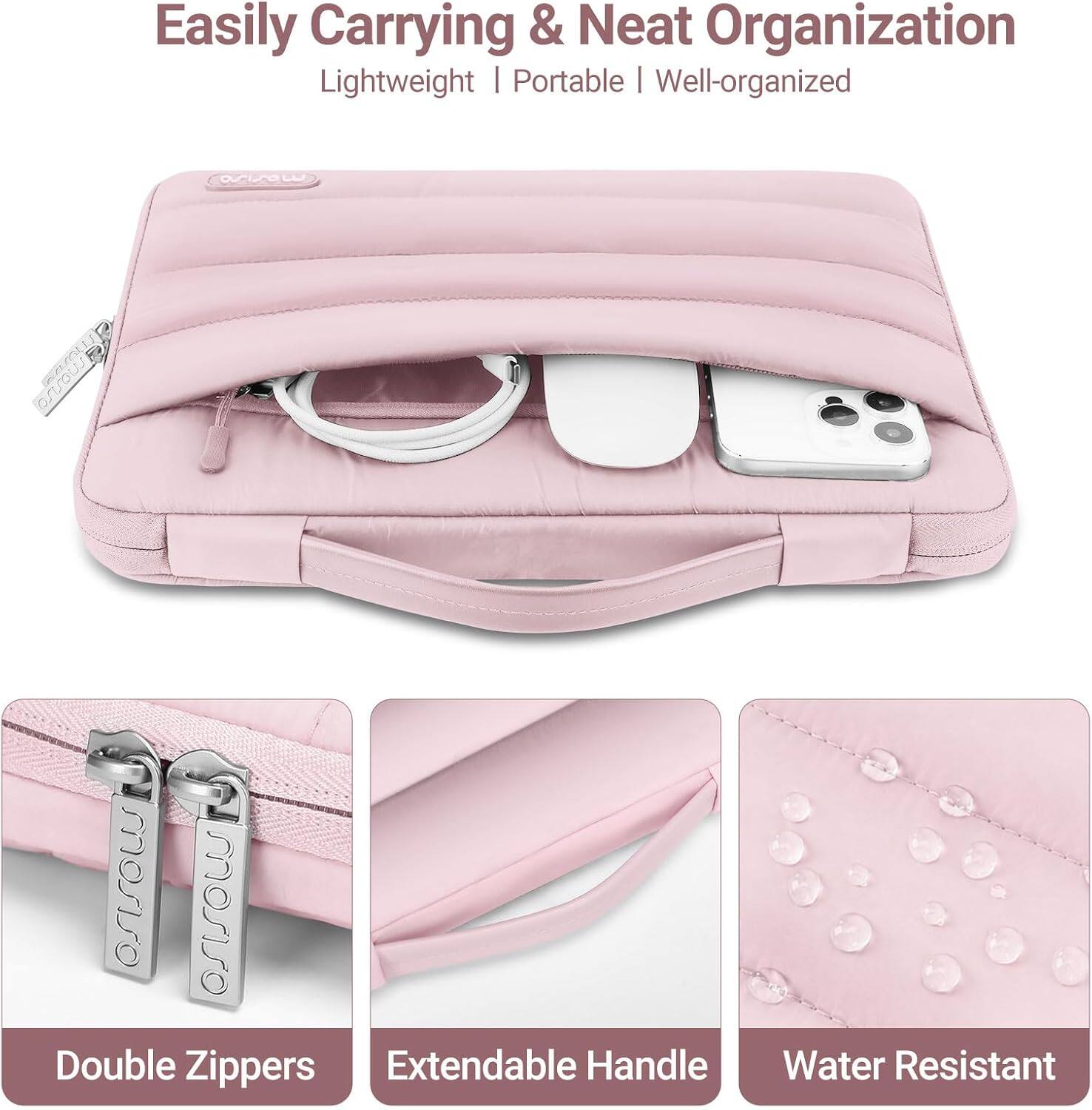 Easily Carrying & Neat Organization Lightweight | Portable | Well-organized

Double Zippers
Extendable Handle
Water Resistant