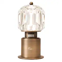Fuse Audio - Fuse Soluna Crystal Bluetooth Portable Speaker Lamp | Prism Table Lamp with Bluetooth Speaker & Ambient Light