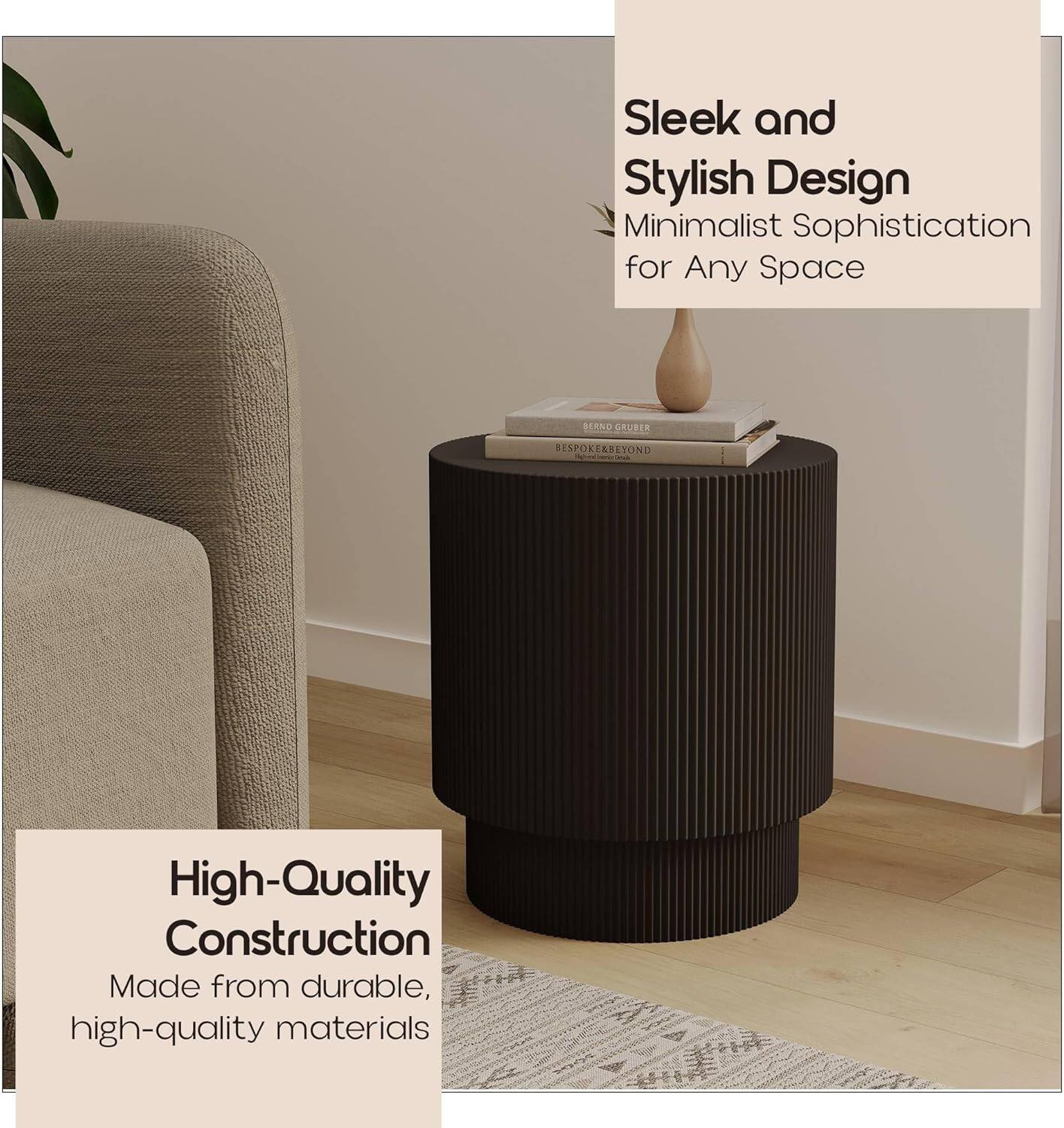Sleek and Stylish Design  
Minimalist Sophistication for Any Space  

High-Quality Construction  
Made from durable, high-quality materials