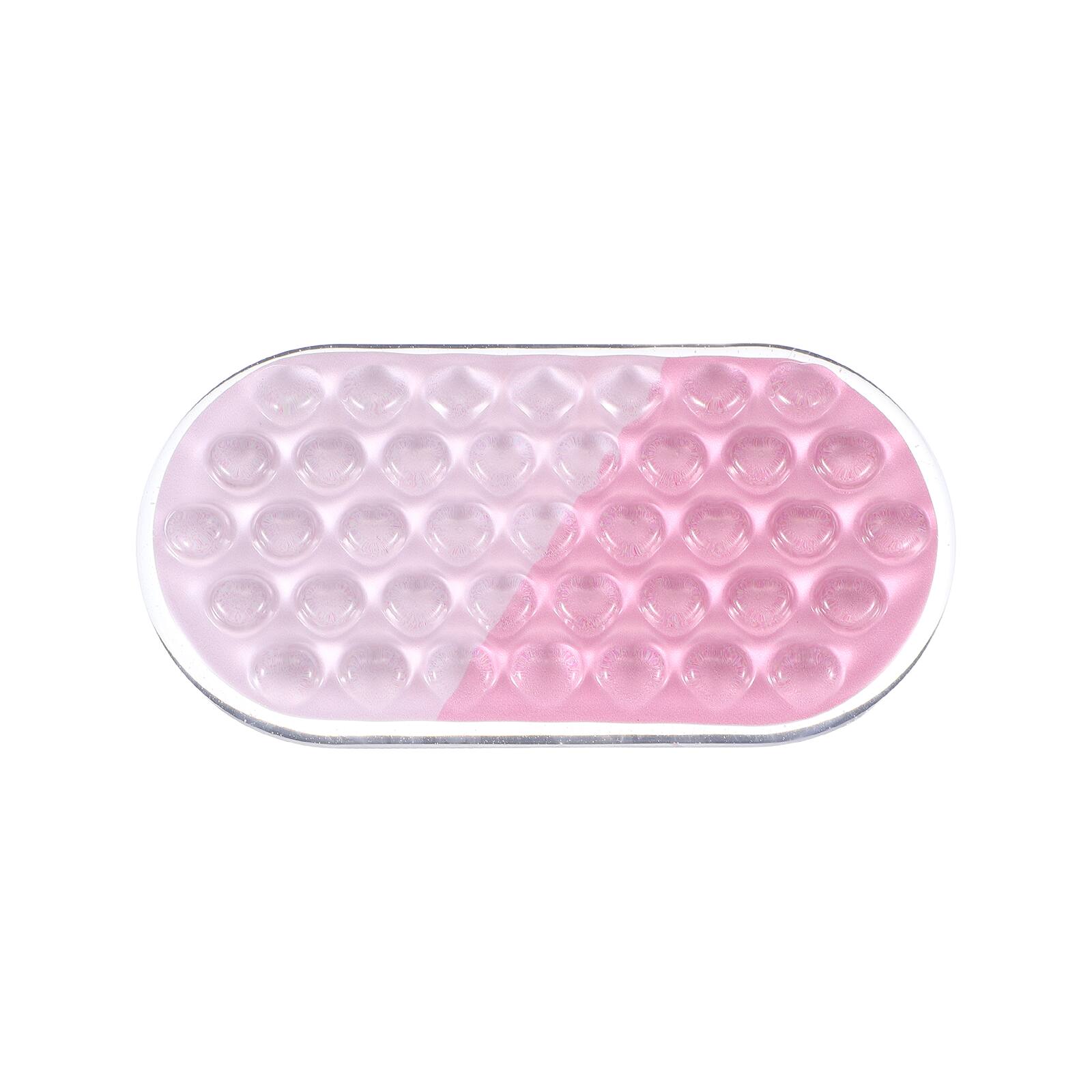 Unique Bargains - Gel Wrist Rest, Ergonomic Silicone Gel Mouse Pad with Cool Touch Cushion for Computer Laptop Home Office (Mouse Pad) - Pink Ombre