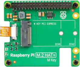 Raspberry Pi - SC1166 M.2 HAT, BOARD ROHS COMPLIANT NVMe drives