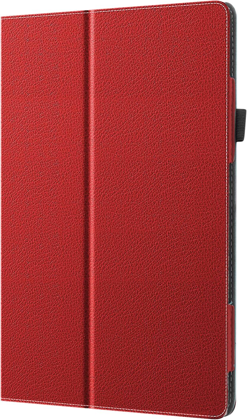 Left. SaharaCase - Bi-Fold Folio Case for Apple iPad 10.2 (8th Generation 2020 and 9th Generation 2021) - Red.