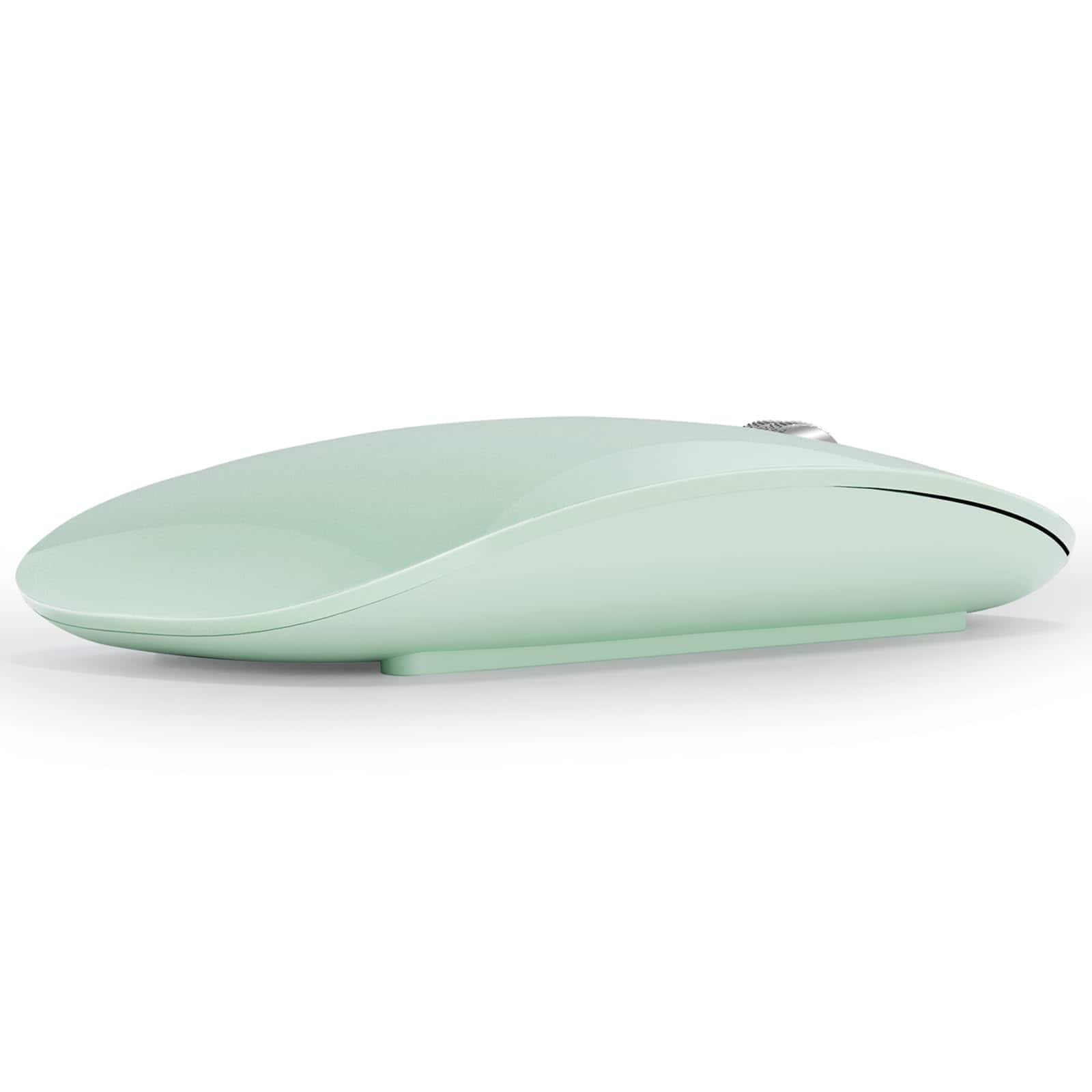 Cedar Assembly - M18 Mouse Rechargeable Wireless Triple Mode Computer Silent Mice Portable With Receiver And Type Adapter - Wireless - Green